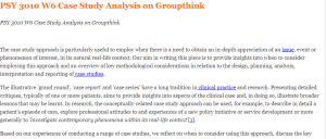 PSY 3010 W6 Case Study Analysis on Groupthink
