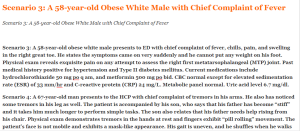 Scenario 3 A 58-year-old Obese White Male with Chief Complaint of Fever