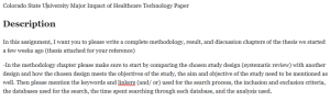 Colorado State University Major Impact of Healthcare Technology Paper