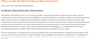 Where in the World Is Evidence-Based Practice